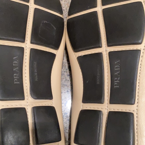 $849.00 !! PRADA MEN'S LUXURY COMBO COLOR LEATHER LOAFERS SHOES MARKED SIZE 10.5 - Picture 10 of 14
